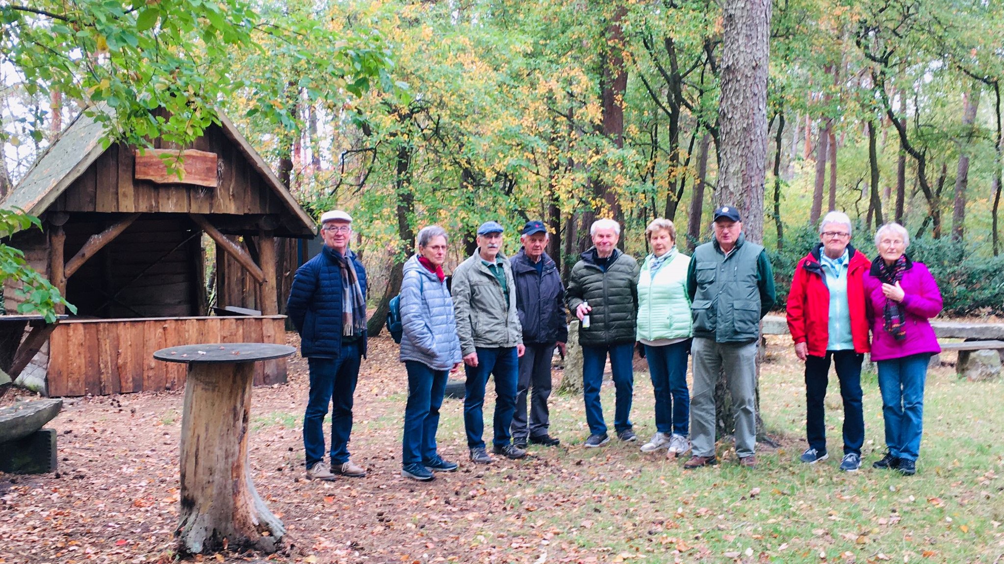 Teilehmer Abschlusswanderung